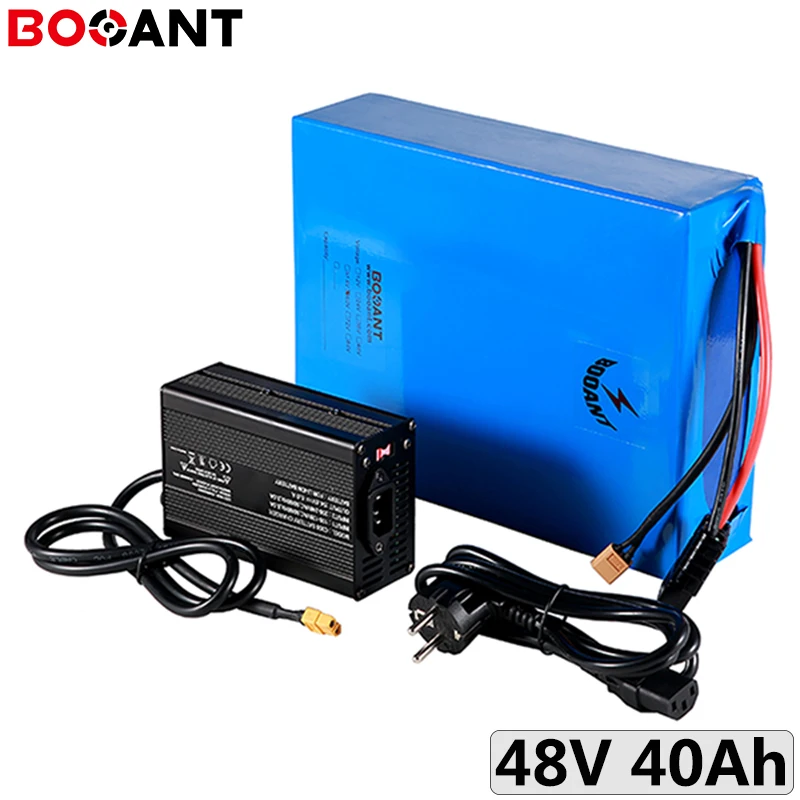 Е-велосипед литий Батарея пакет 48V 40Ah для Bafang BBSHD BBS02 1500 Вт 2500 Вт мотор 13S 48V электрический велосипед Батарея с 5A Зарядное устройство Е-велосипед литий Батарея пакет 48V 40Ah для Bafang BBSHD BBS02 1500 Вт 2500 Вт мотор 13S 48V электрический велосипед Батарея с 5A Зарядное устройство
