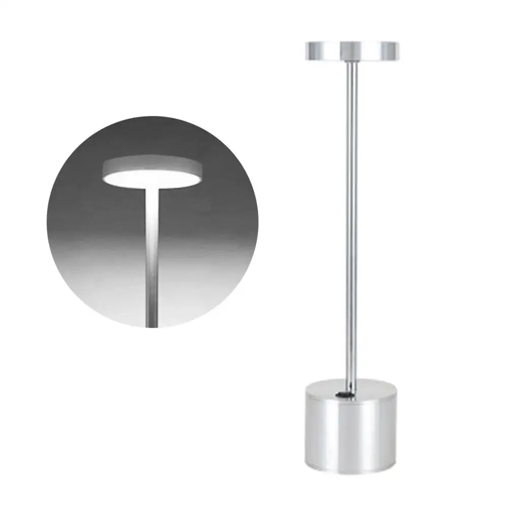 W New USB rechargeable creative lighting decoration bar hotel restaurant LED table lamp modern restaurant dinner light fashion - Испускаемый цвет: W