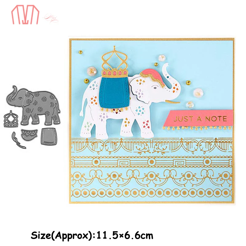 

Mai SP Elephant Metal Cutting Dies Stencils for DIY Scrapbooking photo album Decorative Embossing DIY Paper Cards