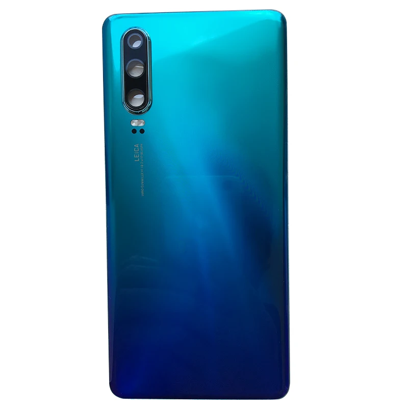 Для huawei P30 задний корпус крышка батареи задняя крышка чехол с логотипом+ объектив камеры Высокое качество Запасная часть