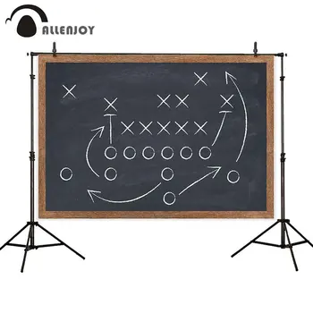

Allenjoy Blackboard Banners Back to School Theme Classroom Chalk Word Wallaper Decoration Simple Style Celebrate Party Photocall