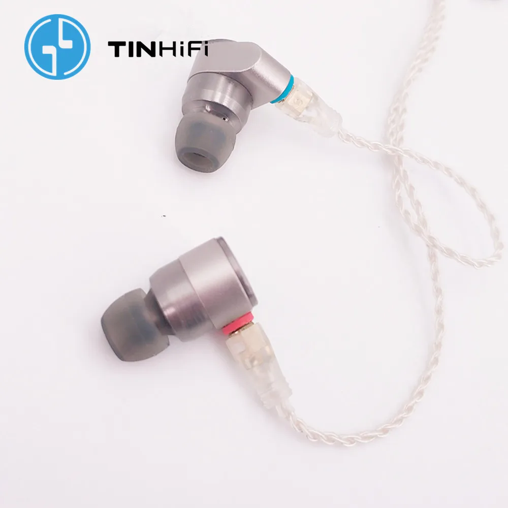TINHIFI T2 2DD двойной динамический привод в ухо наушники HiFi бас DJ металлические гарнитуры 3,5 мм MMCX кабель TINHIFI T3 T2 PRO P1 T4