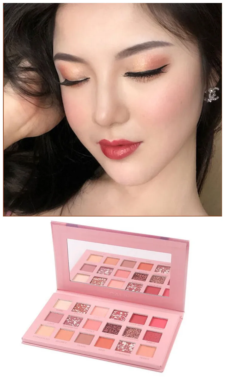 

18 Color Makeup Pallete Colorful Waterproof Concealer Lasting-Effect Eye Shadow Eyeshadow Pallete
