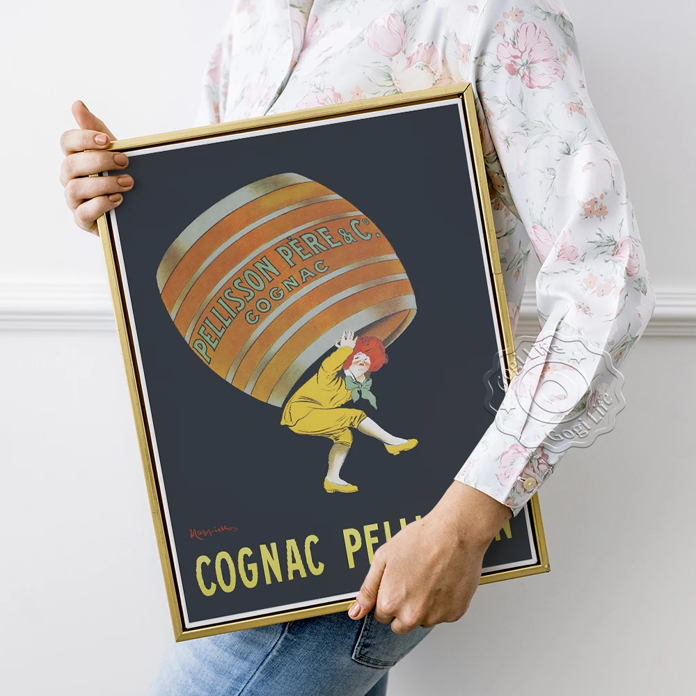 Leonetto Cappiello Classic Advertising Design Poster, Cognac Pellisson  Vintage Illustration Print, Funny Cartoon Wall Picture|Painting &  Calligraphy| - AliExpress