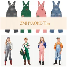 Предпродажа, ZMHYAOKE-TAO, комбинезон для девочек, комбинезоны модные детские комбинезоны Детский комбинезон Осенний Детский комбинезон для мальчиков