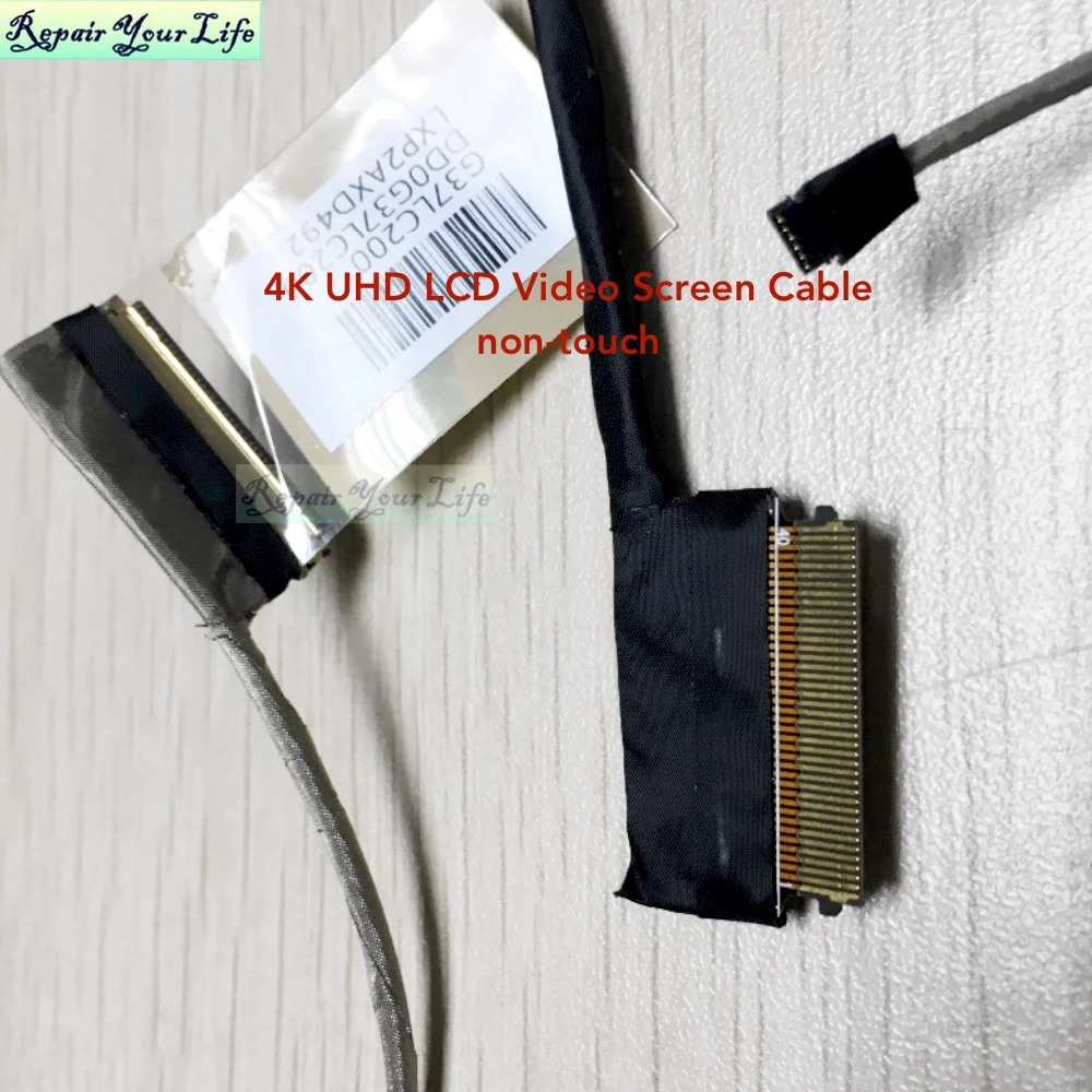 Uhd Lcd Tela de Vídeo Lvds Cabos para hp Omen 17-ab 17-w Mais Dd0g37lc201 857459001 Cabo de Exibição Flex Edp Não-toque 40 Pinos 4k - Imagem 3