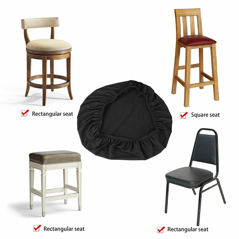 Spandex Dining Room Chair Seat Covers 1Pcs