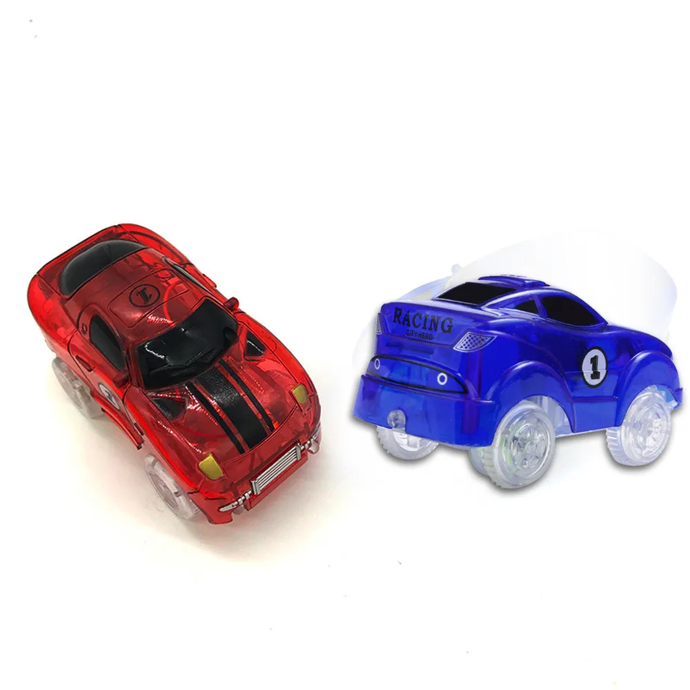 glow cars and track