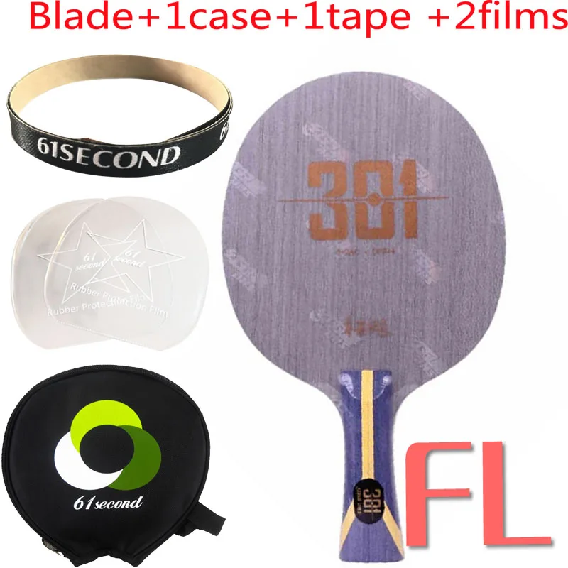 FL with 1 case Новое поступление, DHS 301, арилат, углеродное лезвие для настольного тенниса/лезвие для пинг-понга/бита для настольного тенниса - Цвет: FL with 1 case