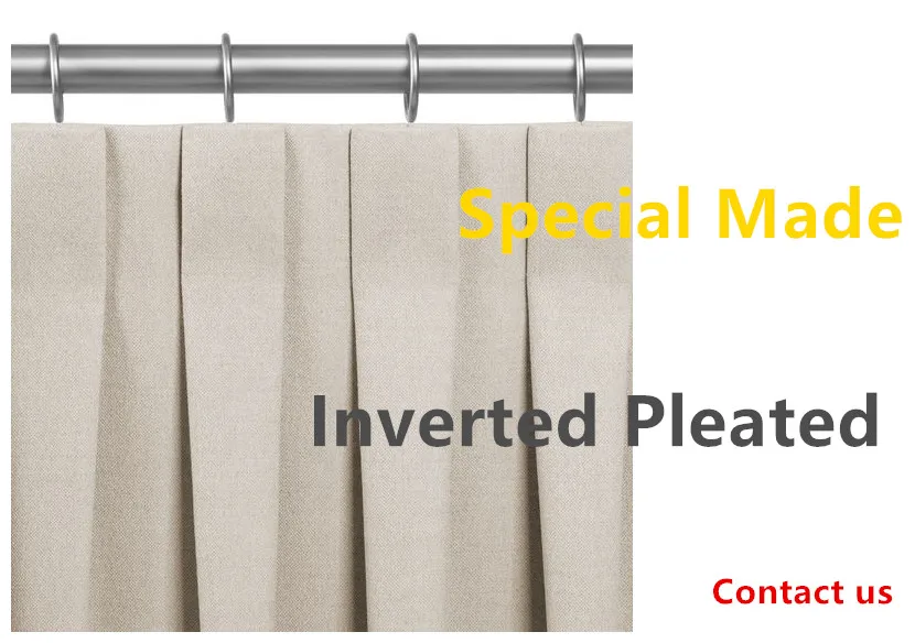 inverted pleated