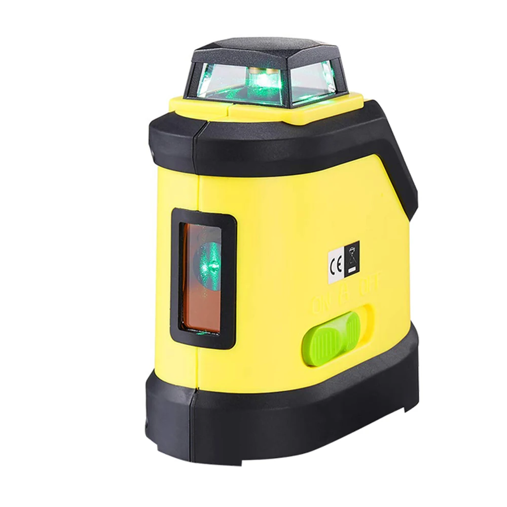 FIRECORE 360 5 Lines Green Laser Level Self Leveling Horizontal And Vertical Cross Line With