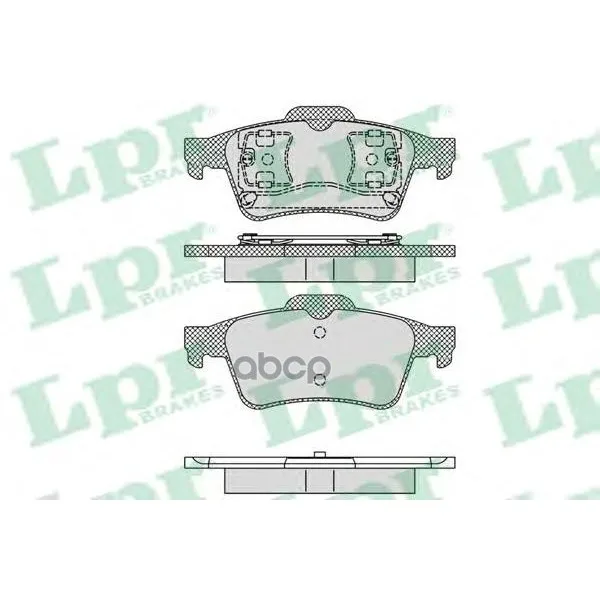 Колодки Тормозные Nissan Primera(P12) 02-/Renault Laguna 01- Задние Lpr 05p1189 Lpr арт. 05P1189