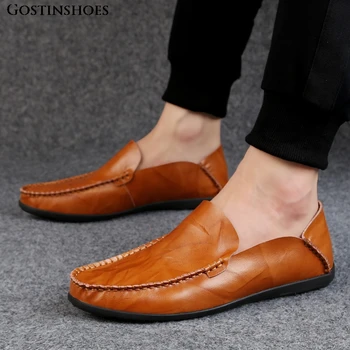 

Large Size Men Loafers Men Leather Shoes Casual Shoes Men Loafers Moccasins Loafers