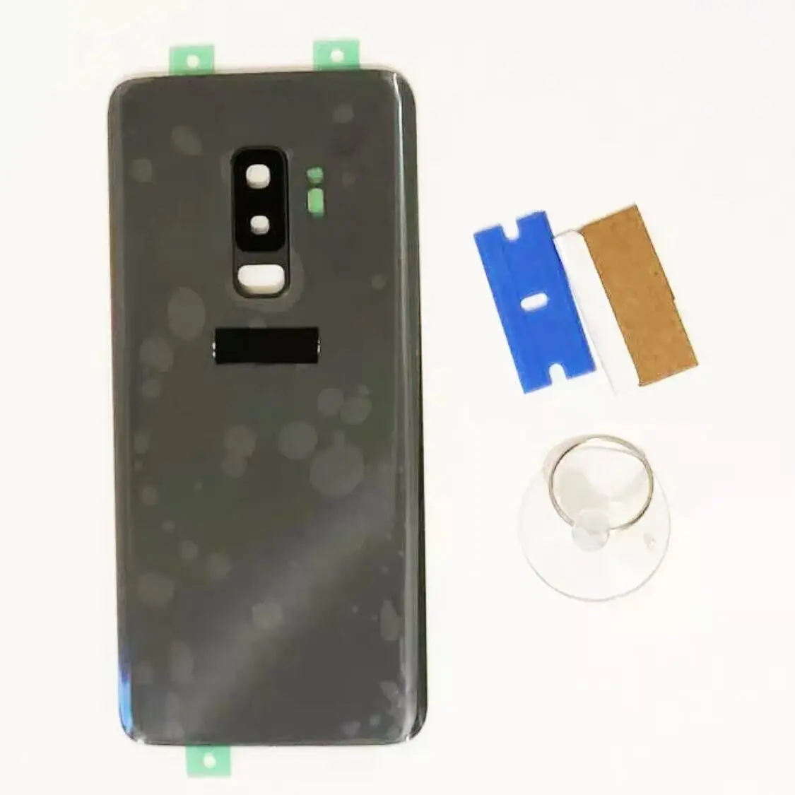 Чехол для задней батареи S9 для samsung Galaxy S9 Plus S9+ G965 G965F G965FD S9 G960 G960F G960FD задний стеклянный чехол+ Инструменты