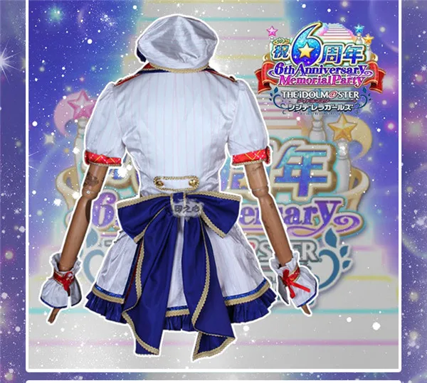 IDOLM@ STER 6th anniversary Memorial вечерние костюмы для косплея 6 платье для девочек на Хэллоуин