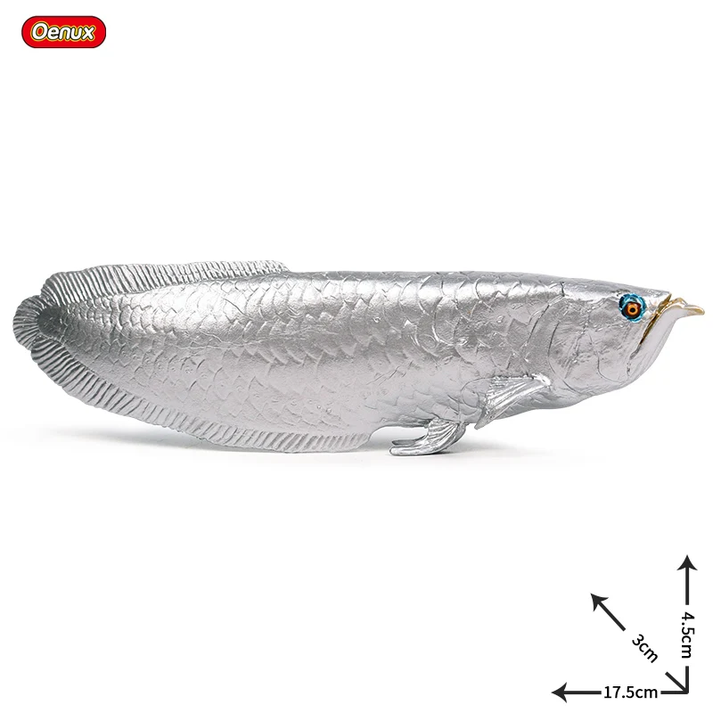 Oenux подводный мир морские животные Moray Coelacanth Carb Squid Devil Fsh модель фигурки океан Sealife аквариум детская игрушка - Цвет: without box