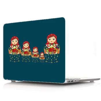 

Customized Russian style PVC Hard Case Cover For Huawei Matebook 13 14 X Pro 13.9 New Mate D 14 D 15 2020 Honor MagicBook 14 15