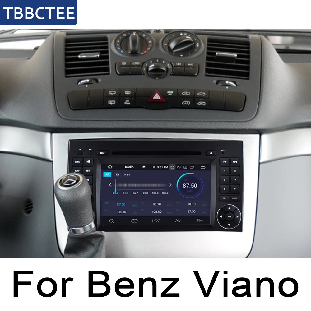 Для Mercedes Benz Viano 2009 ~ 2011 NTG Android автомобильный DVD с GPS и RADIO BT навигационная карта