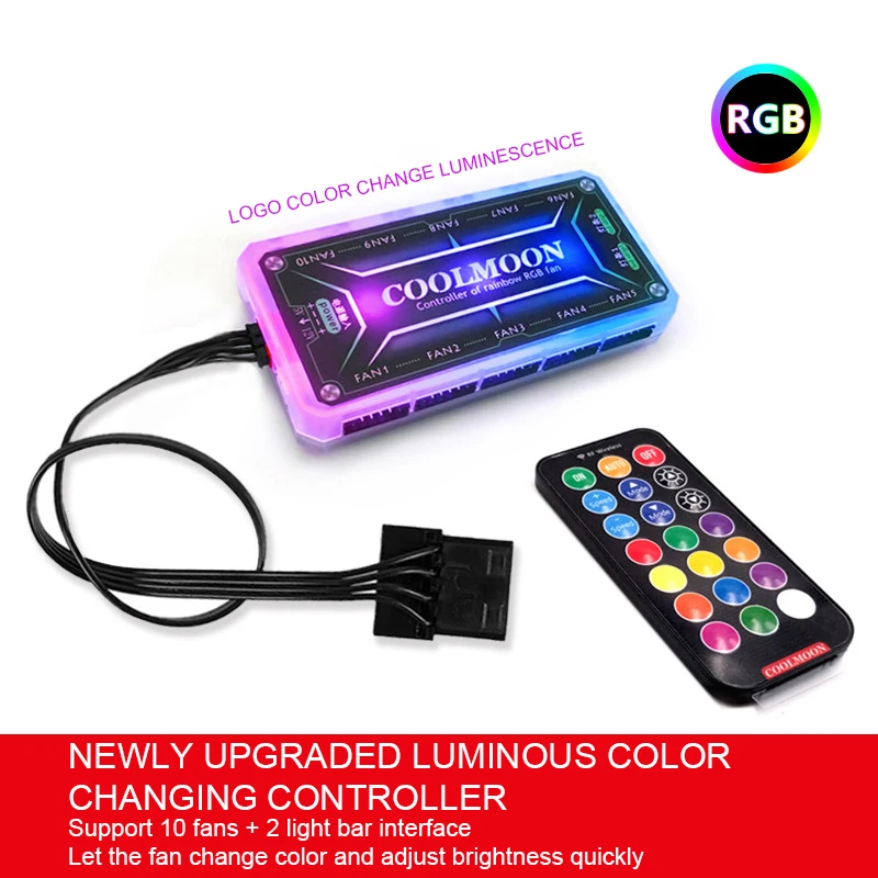 Coolmoon-disco Rígido de Estado Sólido Ram M73s Arb Unidade de Calor Dissipador de Calor m2 Ssd Ventiladores e resfriadores - Imagem 6