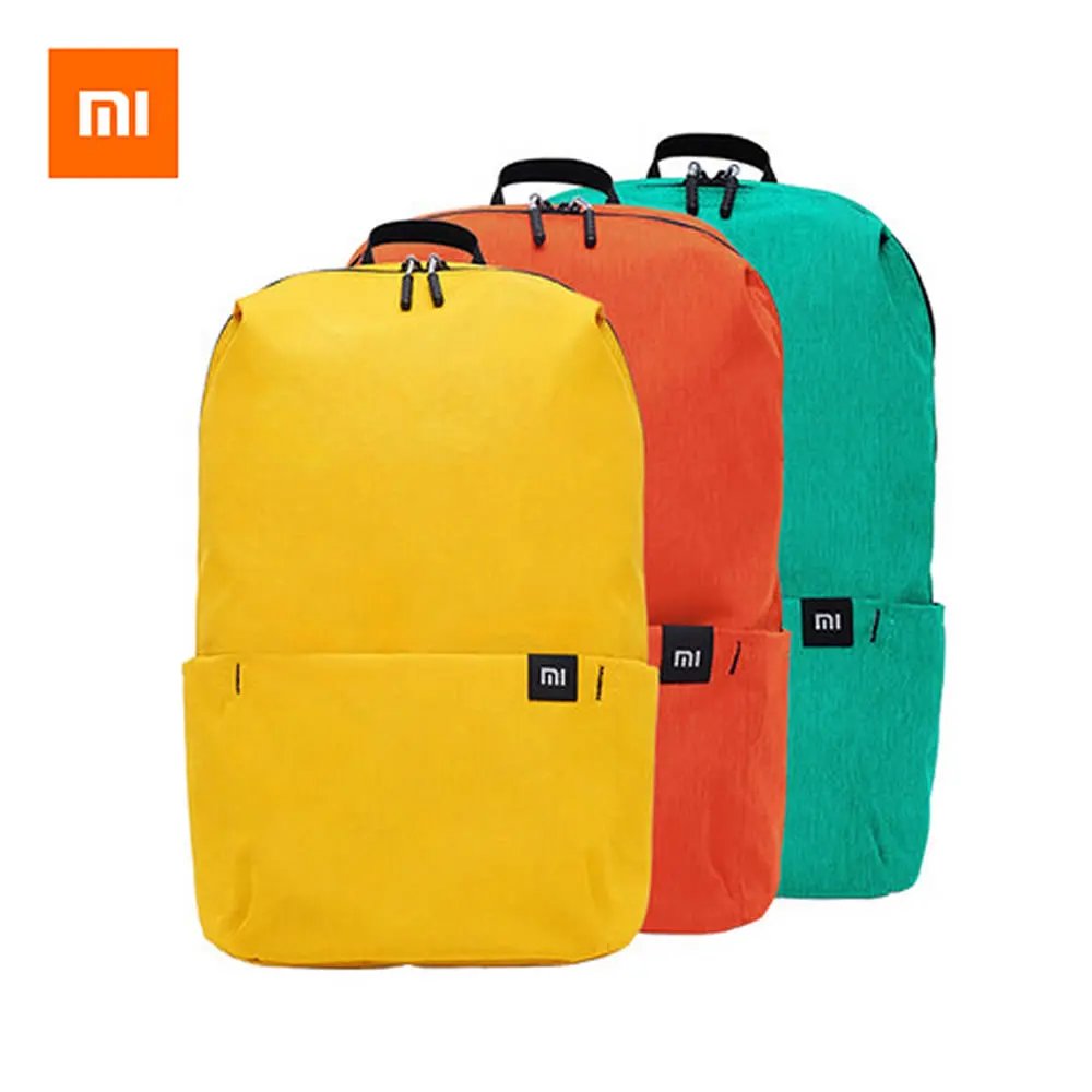 Оригинальный рюкзак Xiaomi Mi 7 л/10 л/15 л/20 л водонепроницаемый красочный Повседневный