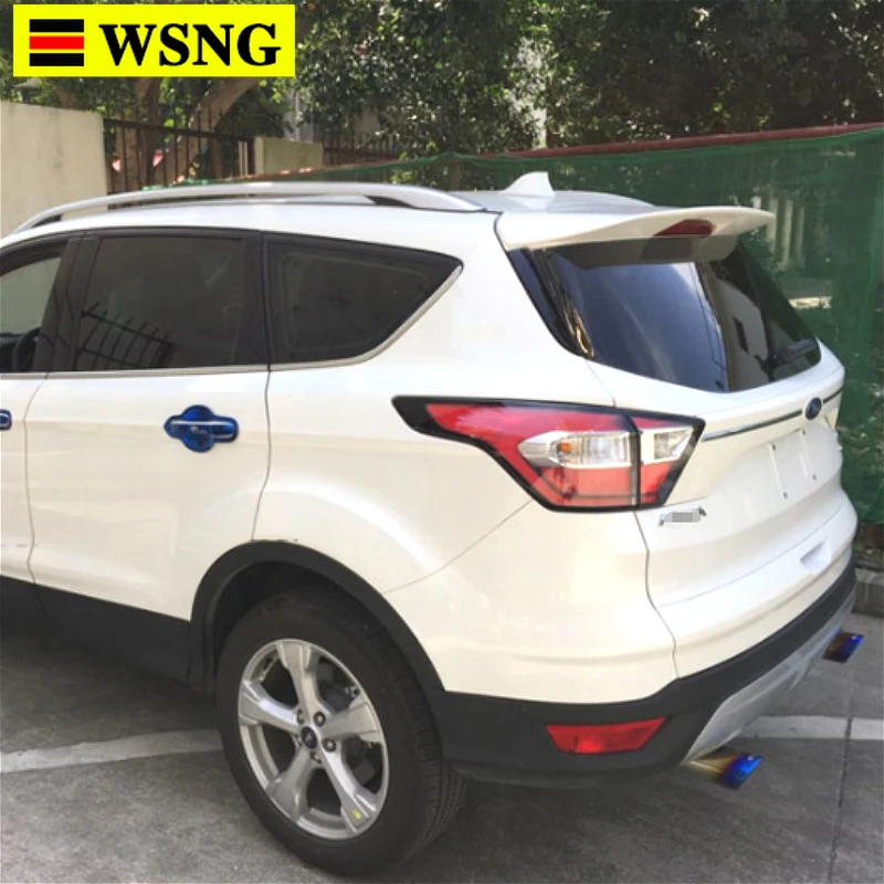 Высокое качество ABS спойлер из материала для Ford Escape Kuga 2013 до 2017 задний грунтовка DIY