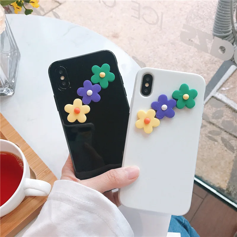 

Applicable Hyuna Stereo Flower 8plus iPhone X Phone Case x s max/X R/iphone X/7 P/6 women's IPhO