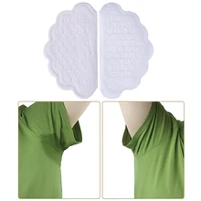 40 шт./кор. подмышками пот колодки для подмышек прокладка из пены впитывающая пот подушечки для подмышек накладки одноразовые анти наклейки от пота