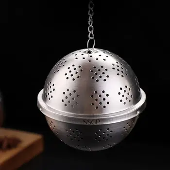 

Three Specifications Selected For Different Needs Hot Pot Soup Tea Medicine Stainless Steel Seasoning Package Seasoning Ball