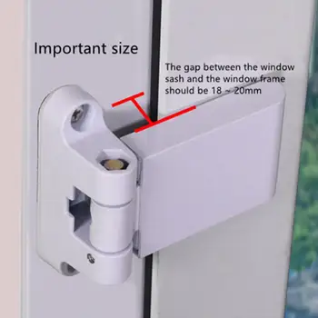 

Plastic steel heavy-duty door hinges adjustable hinges for hinged doors and windows