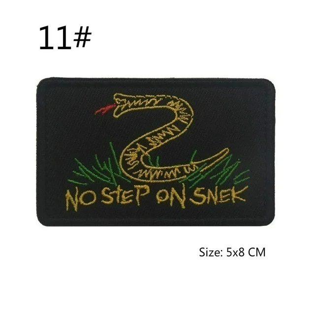 New Embroidered Badges HOOK & LOOP Patches Clothes Accessories Military Tactical Patch Appliques Armbands 11