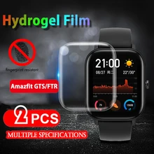 2 шт Мягкий ТПУ прозрачный протектор экрана для Xiaomi Huami Amazfit Bip GTS GTR 42/47 темп часы защитная пленка полное покрытие