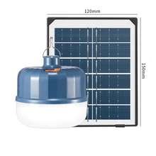 

Solar Powered Bulb Hanging Camping Lamp Hiking Fishing Light Rechargeable LED Solar Lamp Outdoor Emergency Lighting