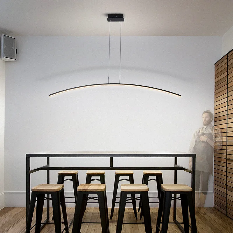 Minimalist Modern LED pendant lights For Diningroom Kitchen lustre suspension hanglamp nordic alumi - 33021049201  Minimalist Modern LED pendant lights For Diningroom Kitchen lustre suspension hanglamp nordic alumi - 33021049201