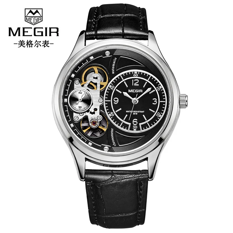 

Unique Designer Brand Men Watches Quartz Fashion High Quality Luxury Megir Man Watch Hollow Out Sport Watch Dropshipping