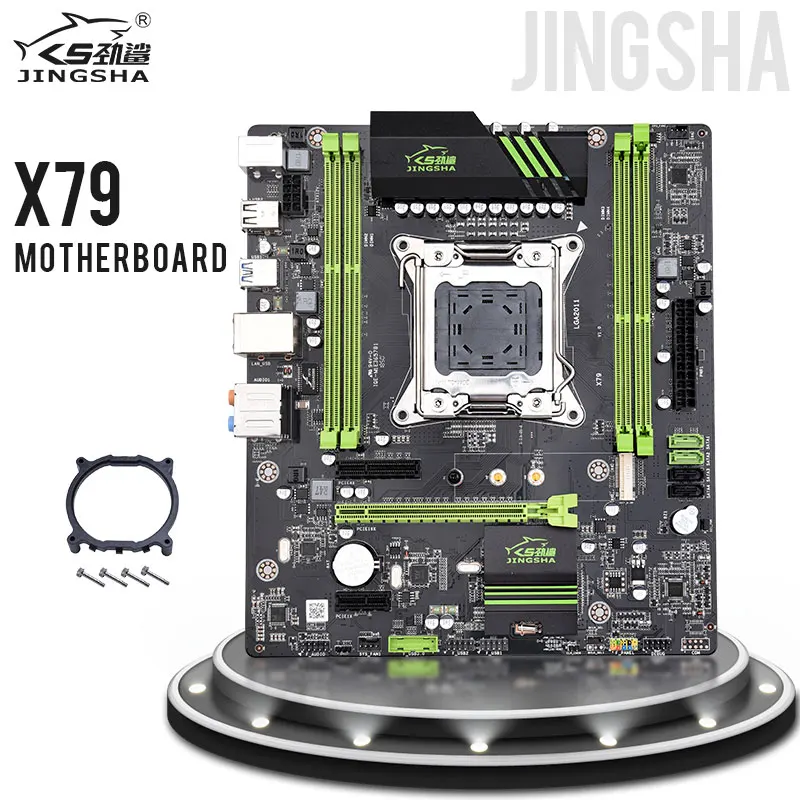 Материнская плата jingsha x79 v1.0 LGA2011 mATX USB3.0 SATA3.0 PCI E NVME M.2 SSD Поддержка REG ECC RAM & Xeon E5