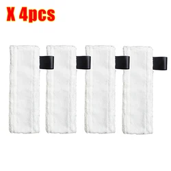 Universal Steam Cleaner Floor Mop Cloth Pads - Replacement Microfiber Covers (4pcs)