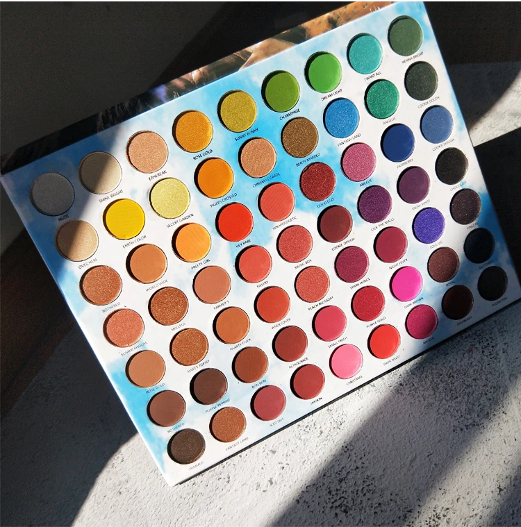 Summer Colorful Eyeshadow Palette 63 Colors Matte Shimmer Blendable Bright Eye Shadow Pallete Silky Powder Pigmented Makeup Kit Summer Colorful Eyeshadow Palette 63 Colors Matte Shimmer Blendable Bright Eye Shadow Pallete Silky Powder Pigmented Makeup Kit