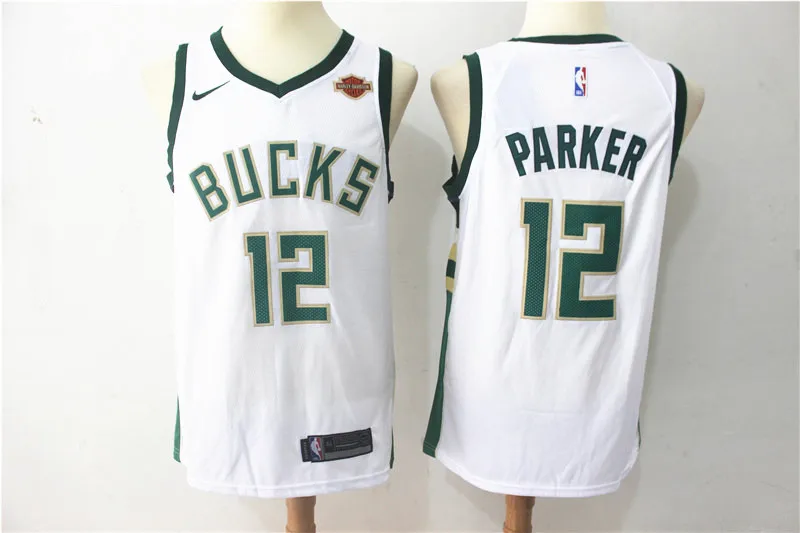 Сшитые баскетбольные майки Milwaukee Giannis Antetokounmpo Eric Bledsoe, camiseta maillot - Цвет: AS PICTURE