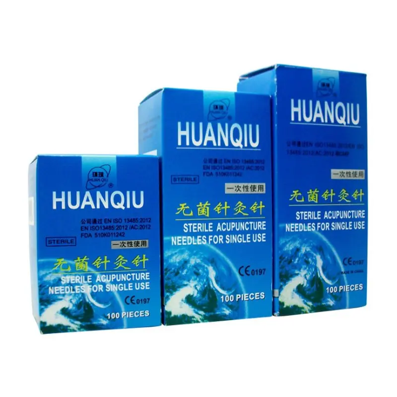 Новинка 500 шт./5 коробок игла для иглоукалывания huanqiu стерильные иглы иглотерапии