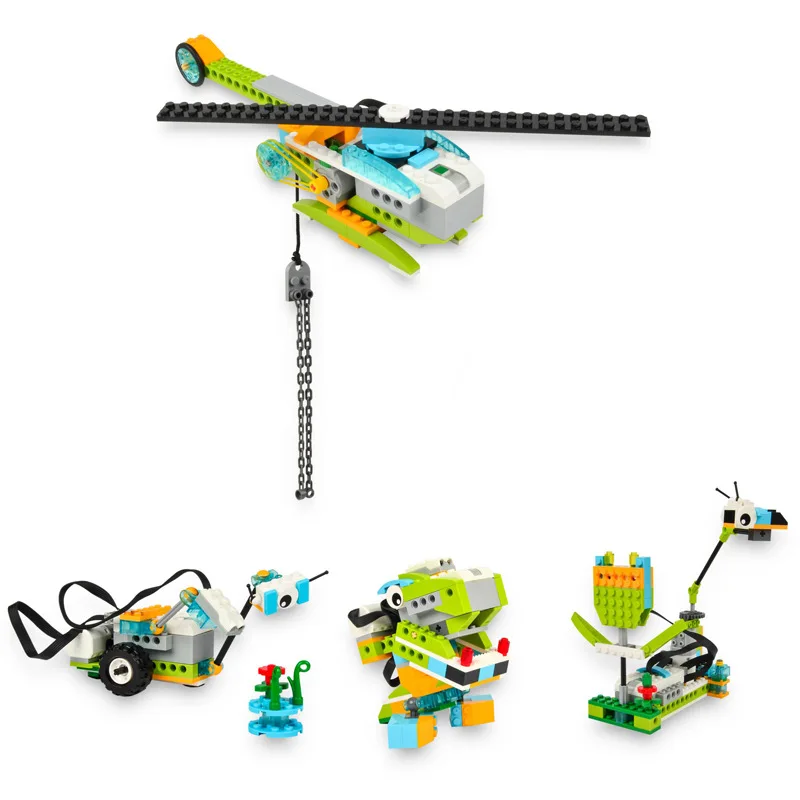 280 шт. детали для обучения технике WeDo 2 0 совместимы с комплектом LOGOes 45300 набор Core DIY