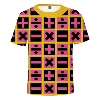 

JoJo's Bizarre Adventure t Shirt Summer Fashion short sleeve T shirt Leisure 3D Print Novelty Top Luxury Harajuku