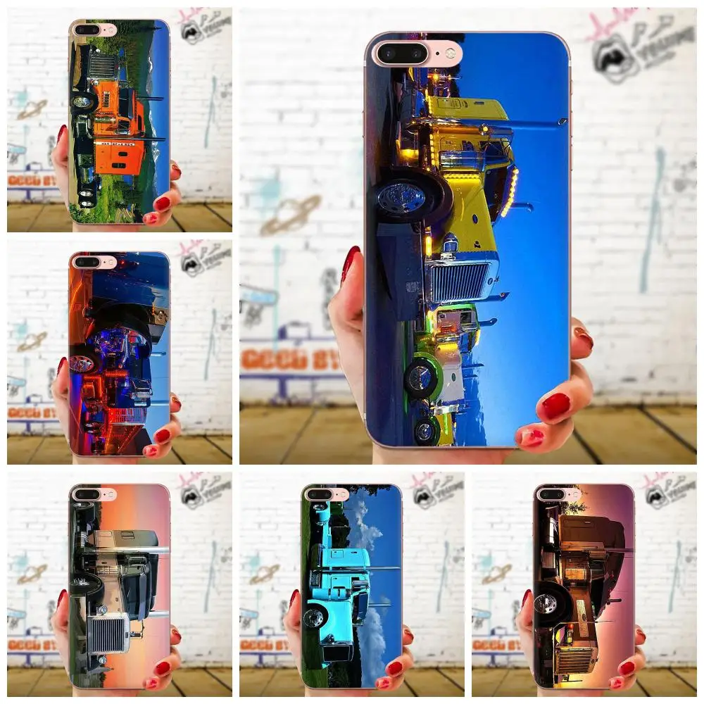 Peterbilt Trucks For HTC Desire 530 626 628 630 816 820 830 One A9 M7 M8 M9 M10 E9 U11 U12 Life Plus TPU Case | Мобильные телефоны