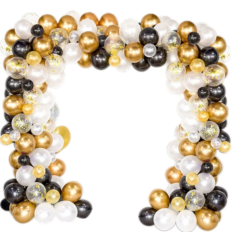 120 шт Воздушный Шар Комплект гирлянды арка для свадьбы День рождения вечеринка Хэллоуин фон