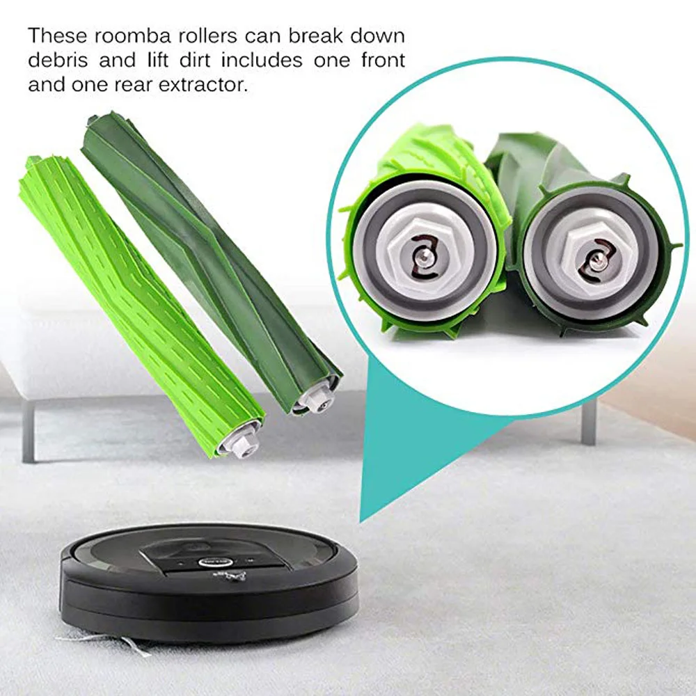 Прочный и хорошее качество F ilers комплект для iRobot Roomba серии iRobot i7 E5 E6 сопутствующие товары для пылесоса