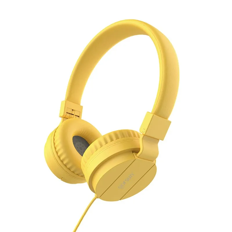 Kids Headset Stereo Foldable Wired Headphones for Children Gifts Adjustable Lightweight Headband Headsets for cells Tablet Music