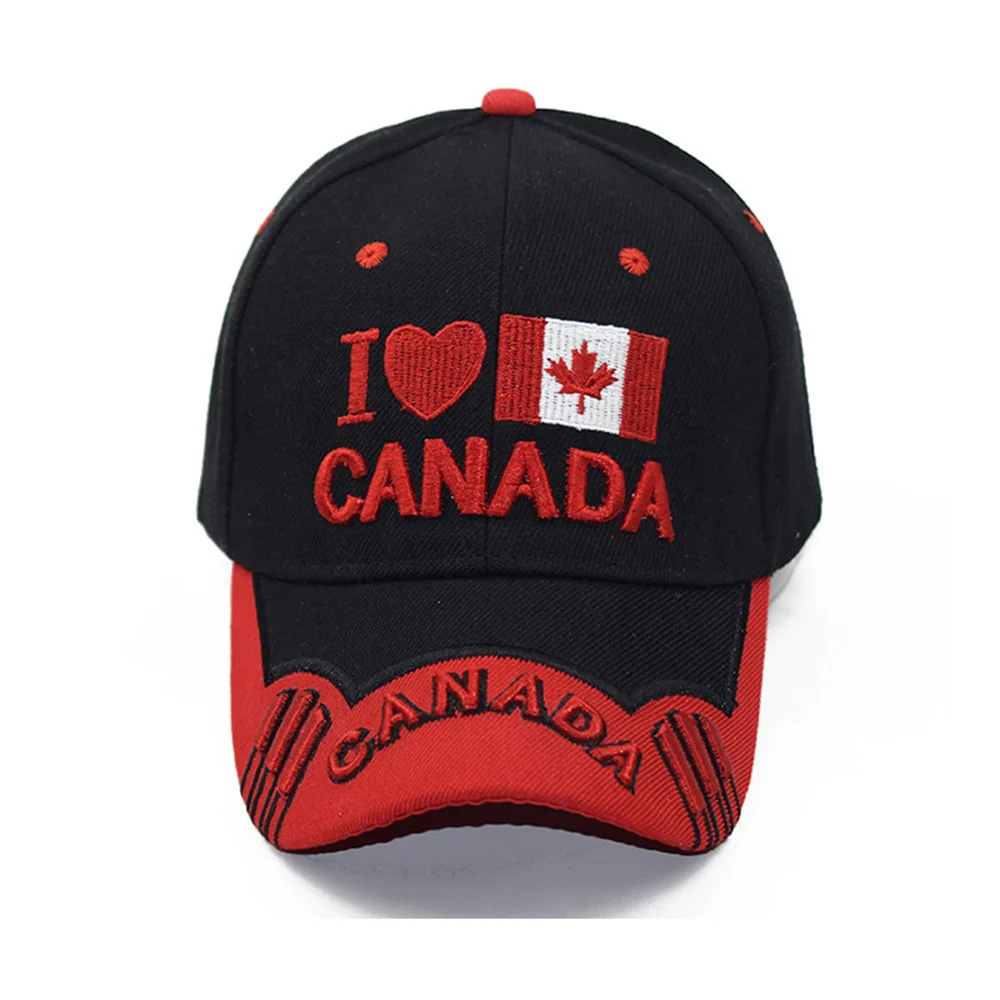 New Arrival Baseball Cap Canada Flag Embroidery Snapback Men Women Fishing Golf Maple Leaf Adjustable Bone Dad Hat Gorras EP0069 (8)