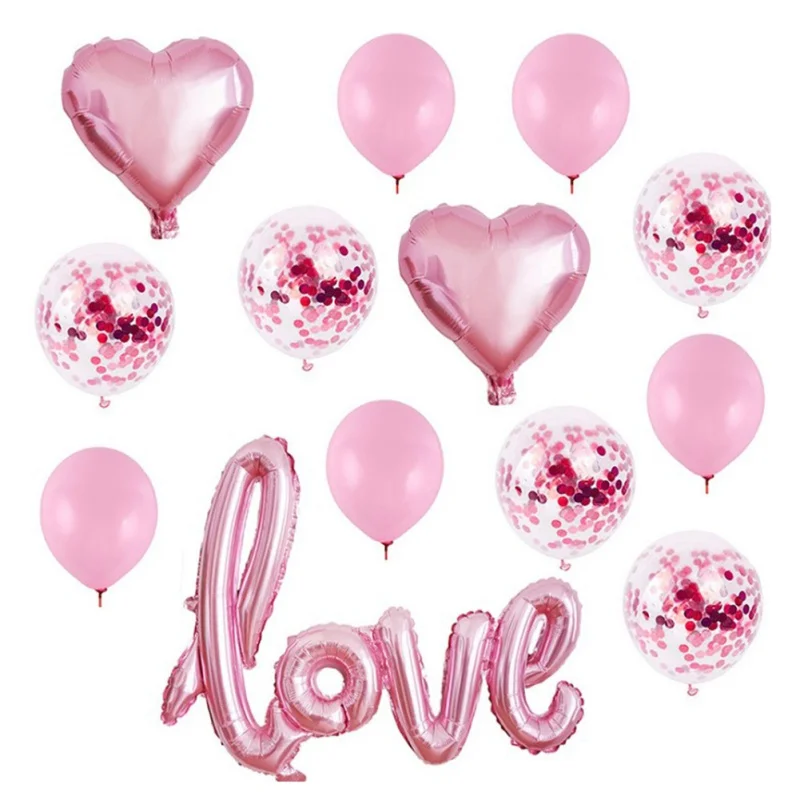 girly birthday balloons