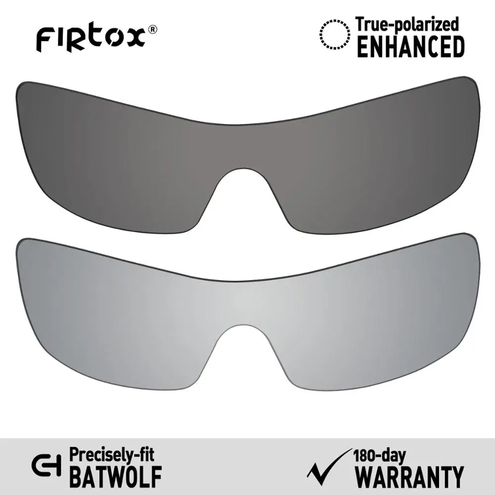 Firtox True UV400 поляризованные Сменные рассеиватели-солнцезащитные очки Oakley Batwolf OO9101