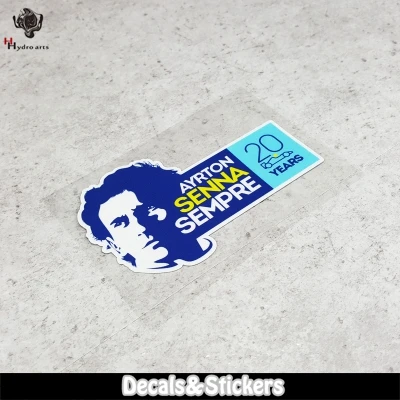 AYRTON SENNA SEMPRE COLLECTION 20 YEARS TOPPA PATCH INEDITO TERMOADESIVO