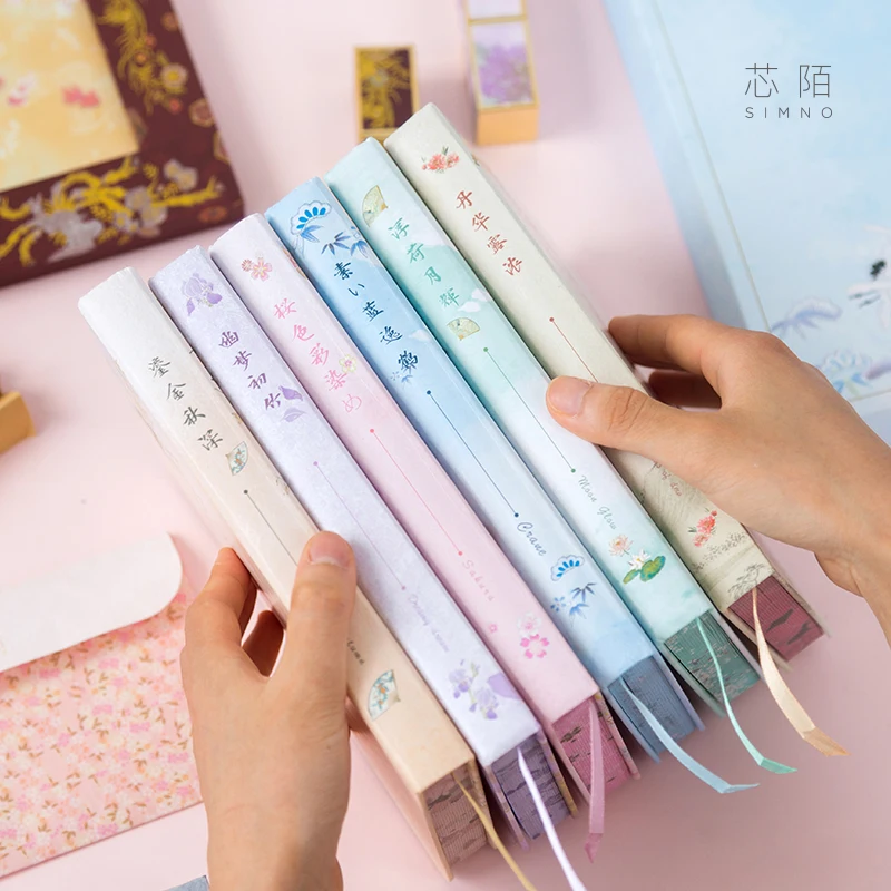 Kawaii записная книжка для девочек, сделай сам, планировщик, органайзер, спиральная записная книжка, набор, милая настольная книга для путешествий с инструментом